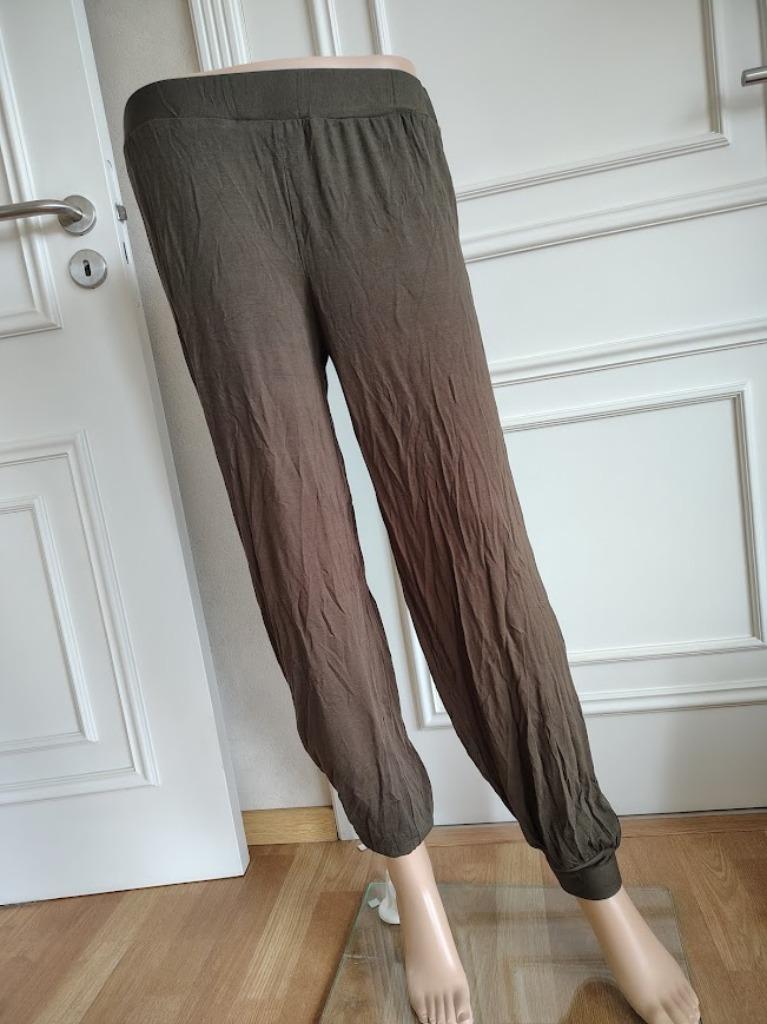 Nieuwe kaki / legergroene harembroek, Verzenden, Maat 36 (S)