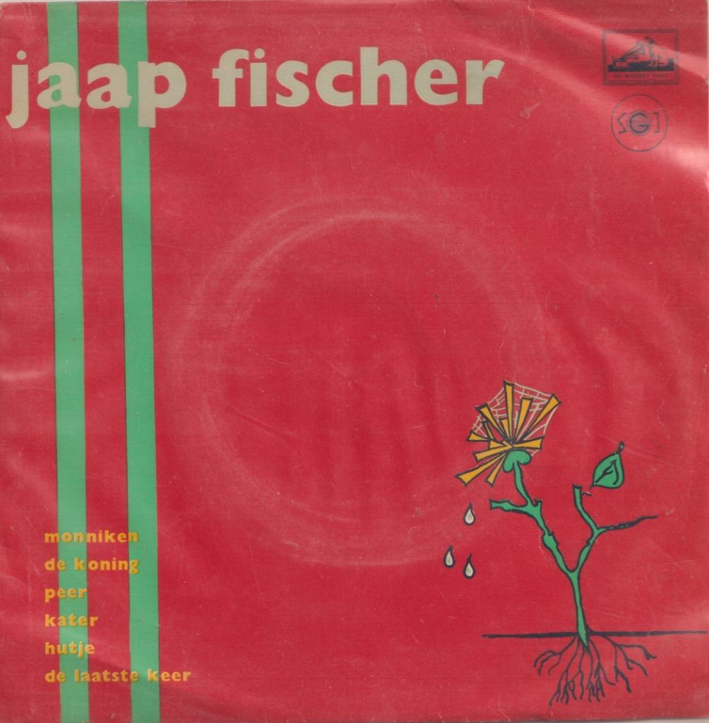 Jaap Fischer – Monniken / De Koning / Peer + 3 – Single - EP, Enlèvement ou Envoi, Utilisé, En néerlandais
