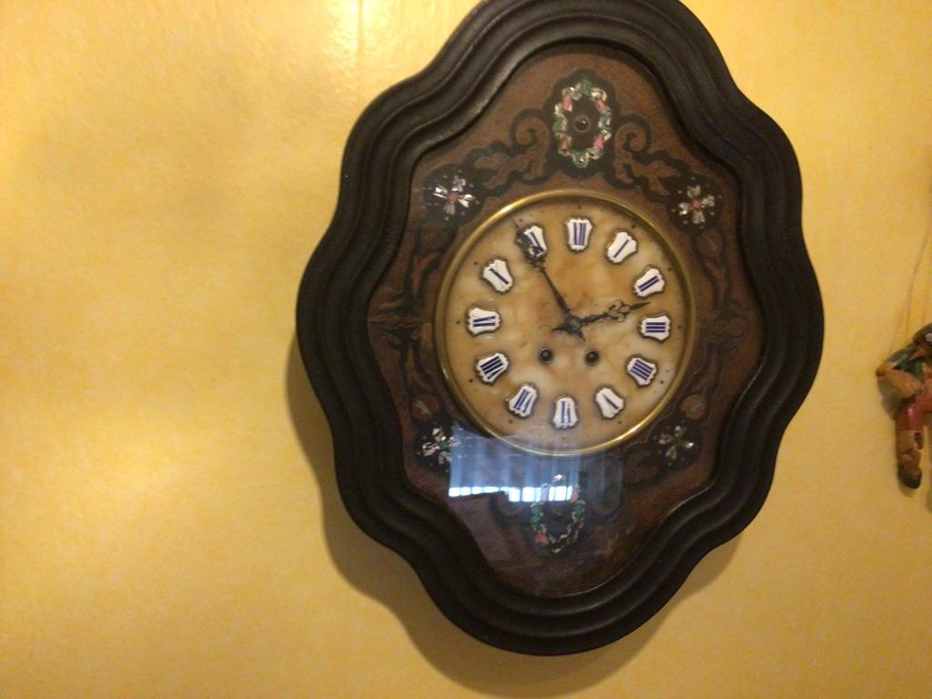 Horloge œil de bœuf Napoléon 3, Antiquités & Art, Enlèvement
