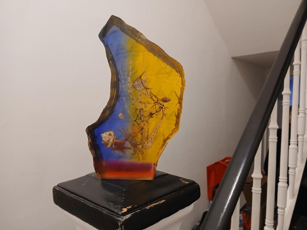 doorzichtig glas, Enlèvement
