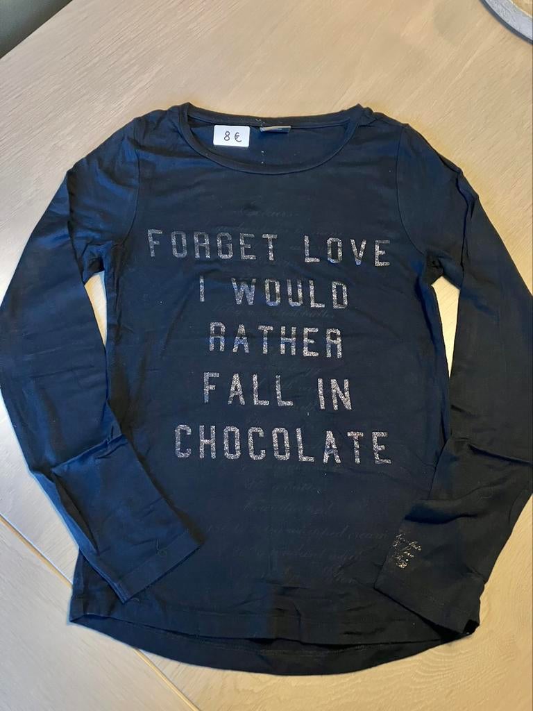 Donkerblauwe longsleeve Baker Bridge - 146-152 (12 jaar), Meisje, Ophalen of Verzenden, Zo goed als nieuw, Shirt of Longsleeve