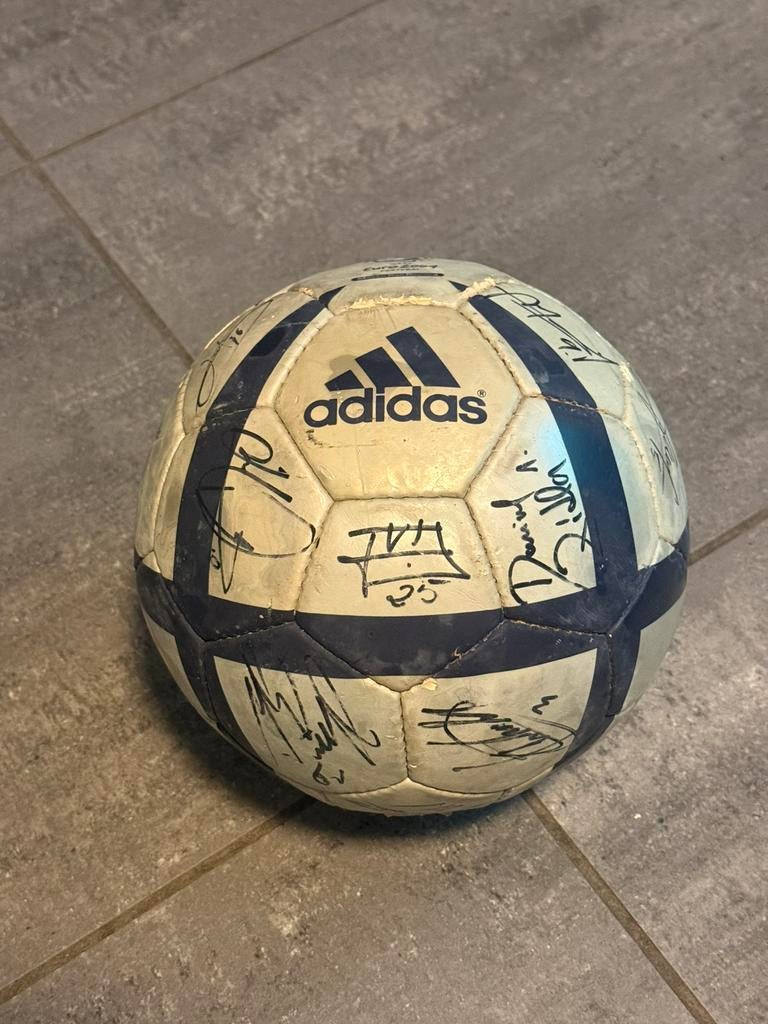 champion d'Anderlecht 2006 signé 🥎 - toutes les signatures, Enlèvement, Comme neuf