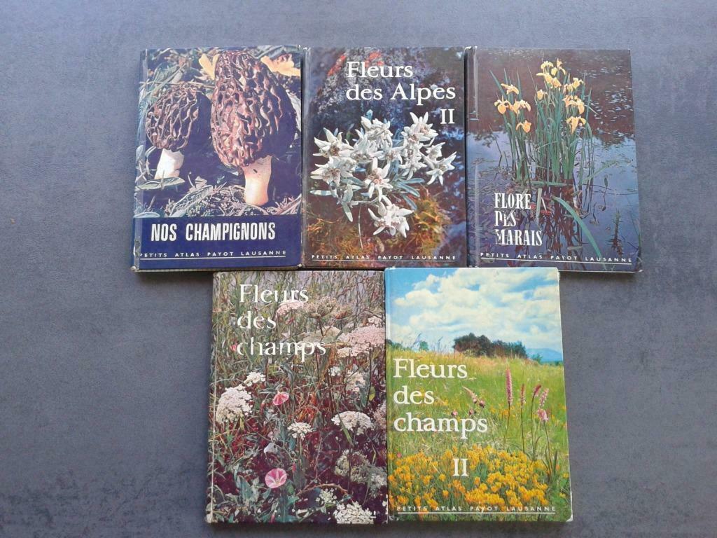 Plusieurs livres "Petit atlas Payot Lausanne", Livres, Enlèvement ou Envoi, Utilisé, Fleurs, Plantes et Arbres