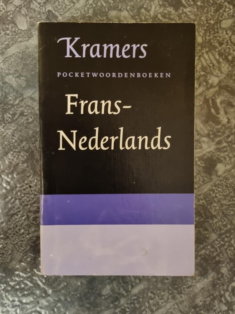 Kramers Frans-Nederlands woordenboek 440 pagina's, Ophalen of Verzenden, Gelezen, Kramers