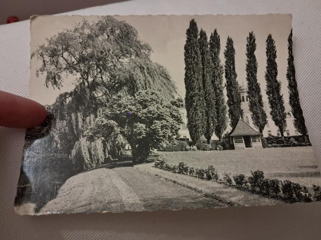 Description : Drongen - ancienne abbaye, jardin des retraite, Enlèvement ou Envoi