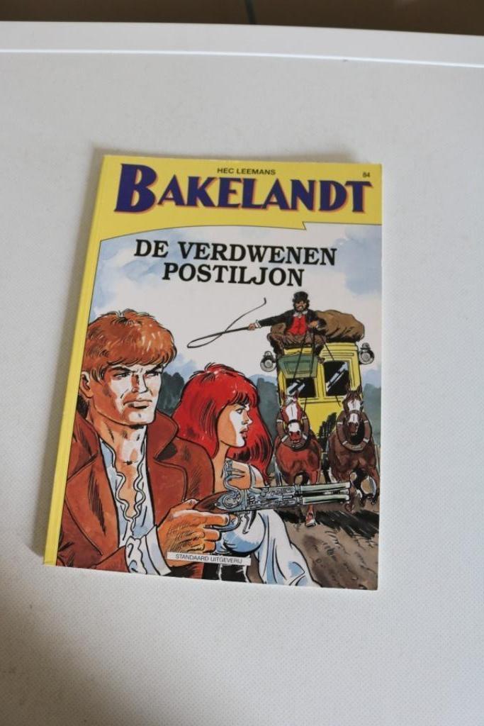 Bakelandt Nr 84 : De verdwenen postiljon - sc - 1e druk 2002, Boeken, Eén stripboek, Hec Leemans, Ophalen of Verzenden, Zo goed als nieuw