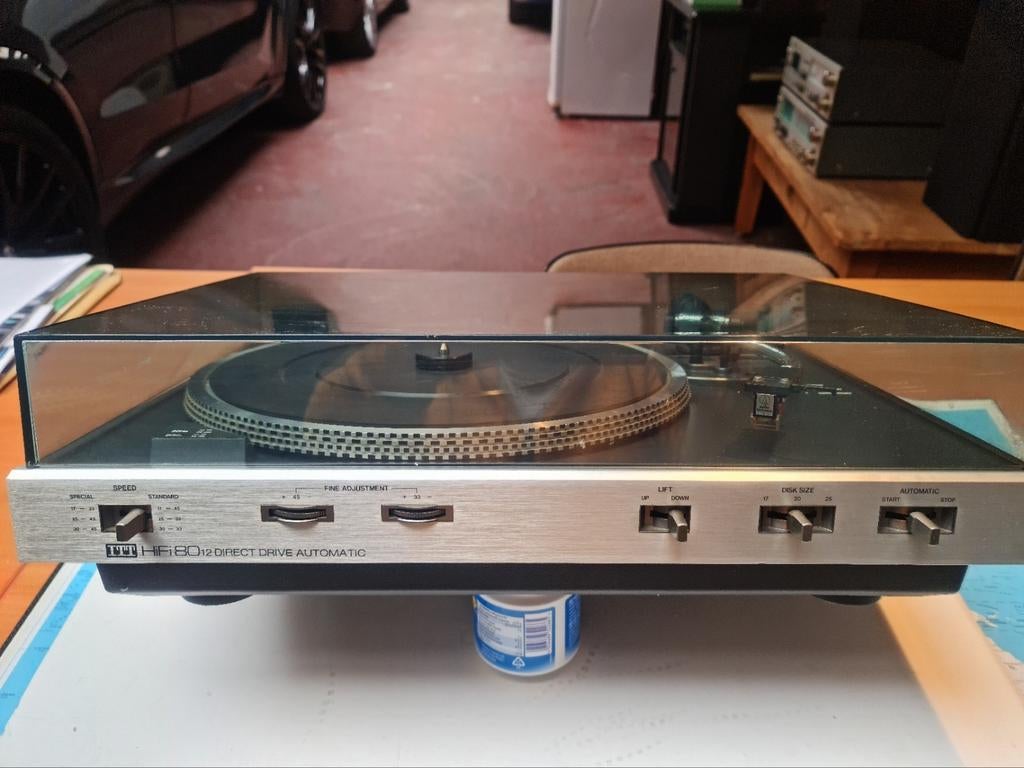 ‼️ ITT HIFI 8012 AUTOMATISCHE PLATENSPELER MET DIRECTE AANDR, Audio, Tv en Foto, Platenspelers, Gebruikt, Automatisch, Platenspeler