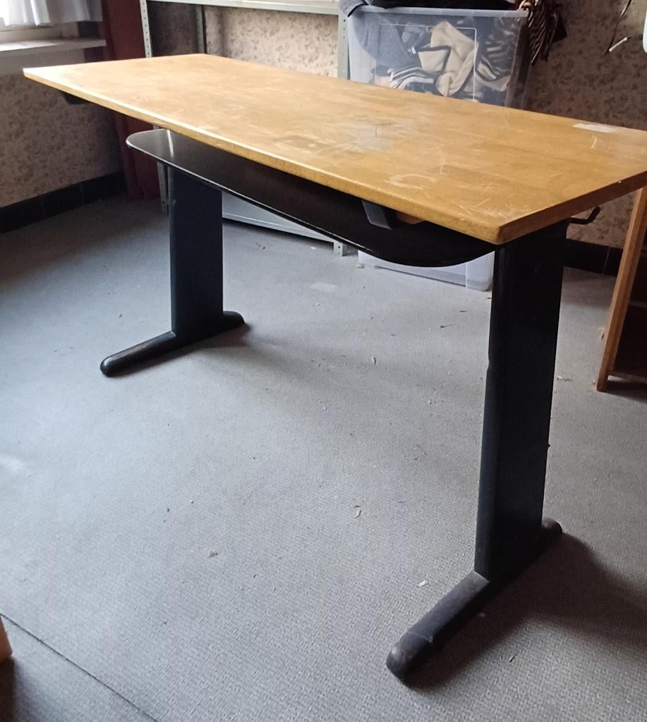 GRATIS - retro schoolbank, Huis en Inrichting, Ophalen, Gebruikt