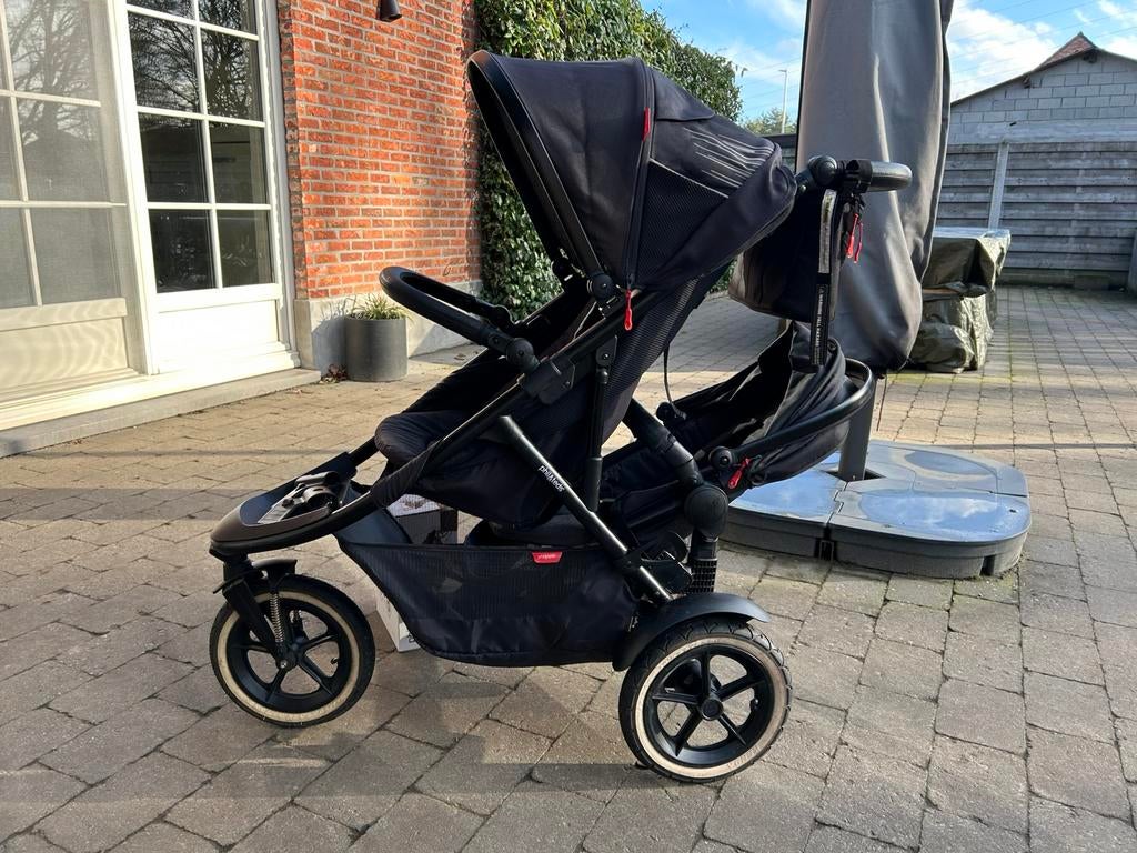 Phil & teds sport duo buggy nieuw model, Enlèvement, Comme neuf, Autres marques