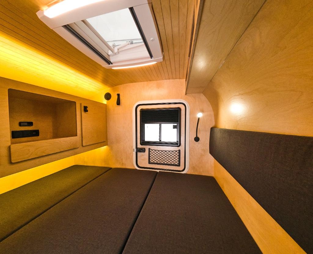 Teardrop mini-caravan huren