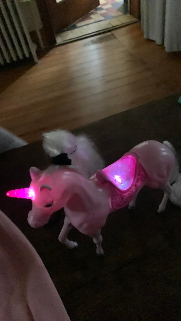 Paardje lichtgevend, Ophalen, Zo goed als nieuw