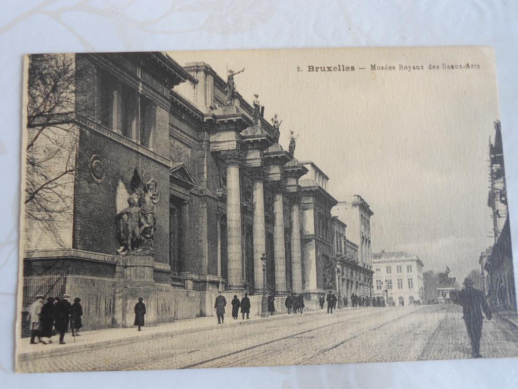 6 cartes postales Musée d'art ancien, Bruxelles, Enlèvement ou Envoi, Avant 1920, Affranchie, Bruxelles (Capitale)
