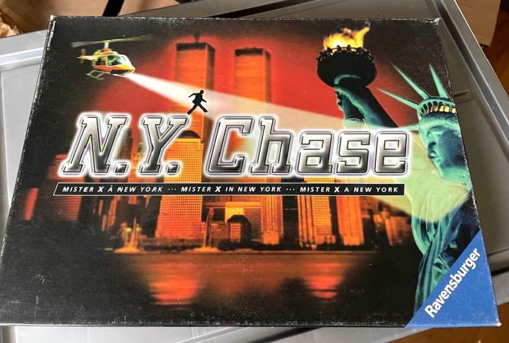 N Y Chase - Ravensburger spel, Hobby en Vrije tijd, Gezelschapsspellen | Bordspellen, Vijf spelers of meer, Ophalen of Verzenden