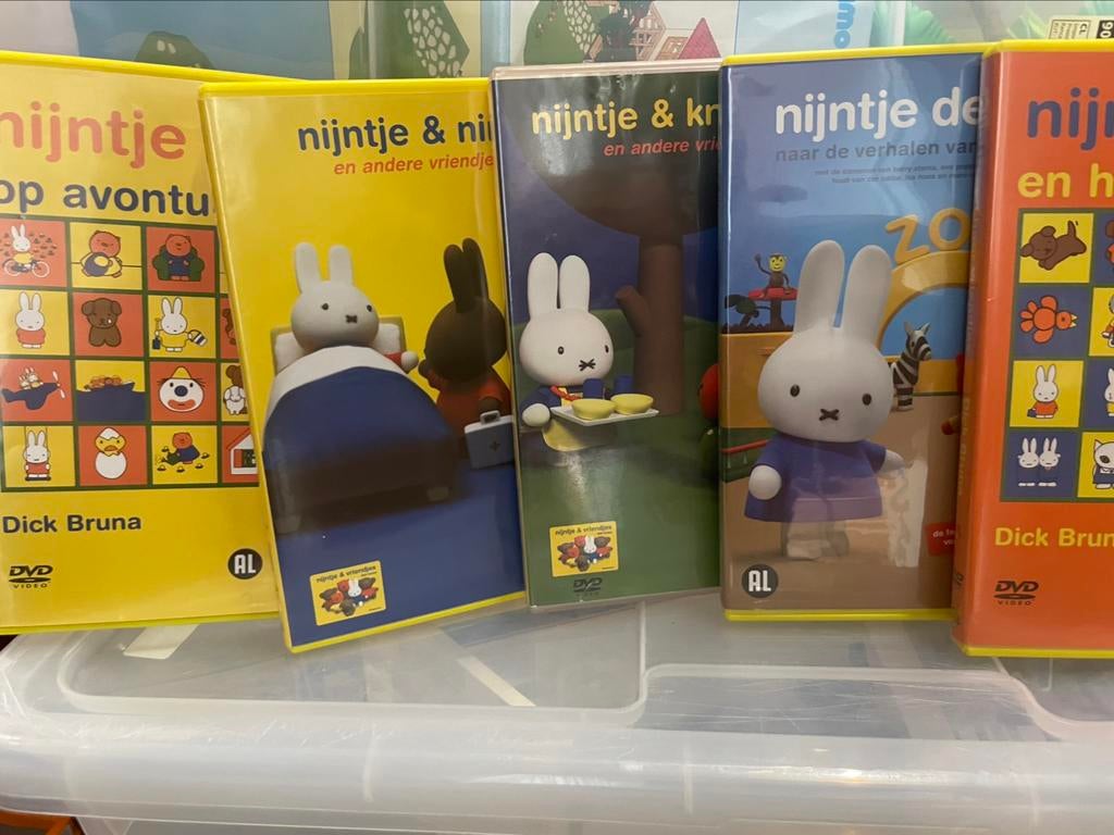 dvd’s nijntje, Cd's en Dvd's, Ophalen, Zo goed als nieuw