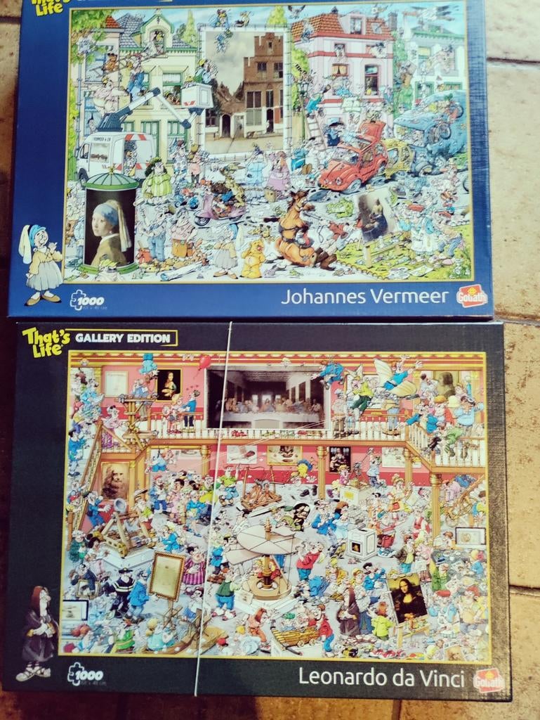 Puzzels That's Life Gallery Edition, Enlèvement, Comme neuf
