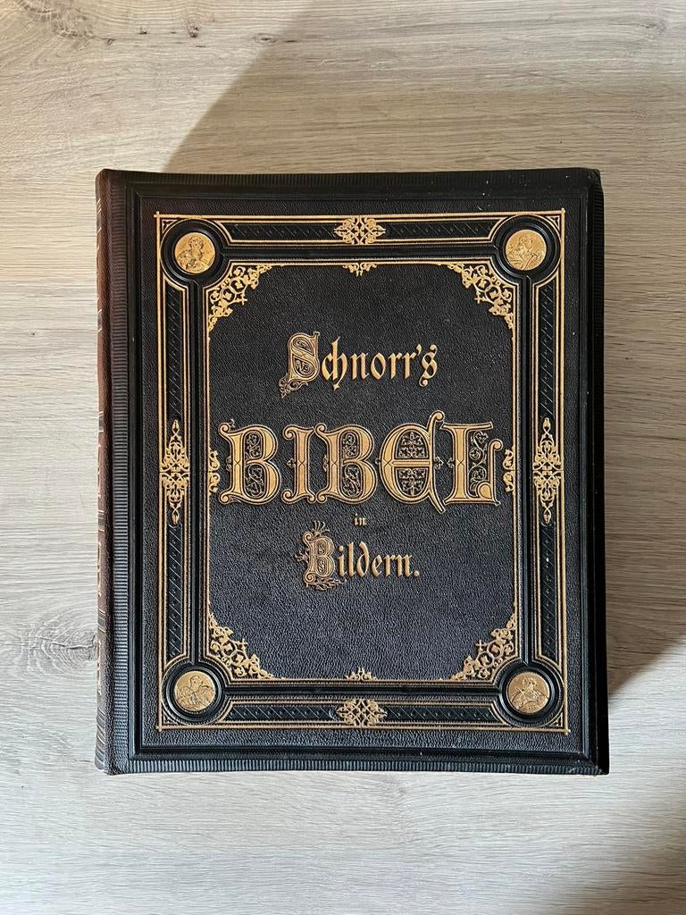 Oude Duitse Bijbel 1860 — Julius Schnorr von Carolsfeld, Ophalen, Julius Schnorr von Carolsfeld
