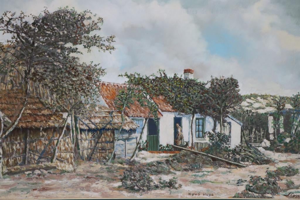 Schilderij Lionel Sanctorum, Antiek en Kunst, Ophalen