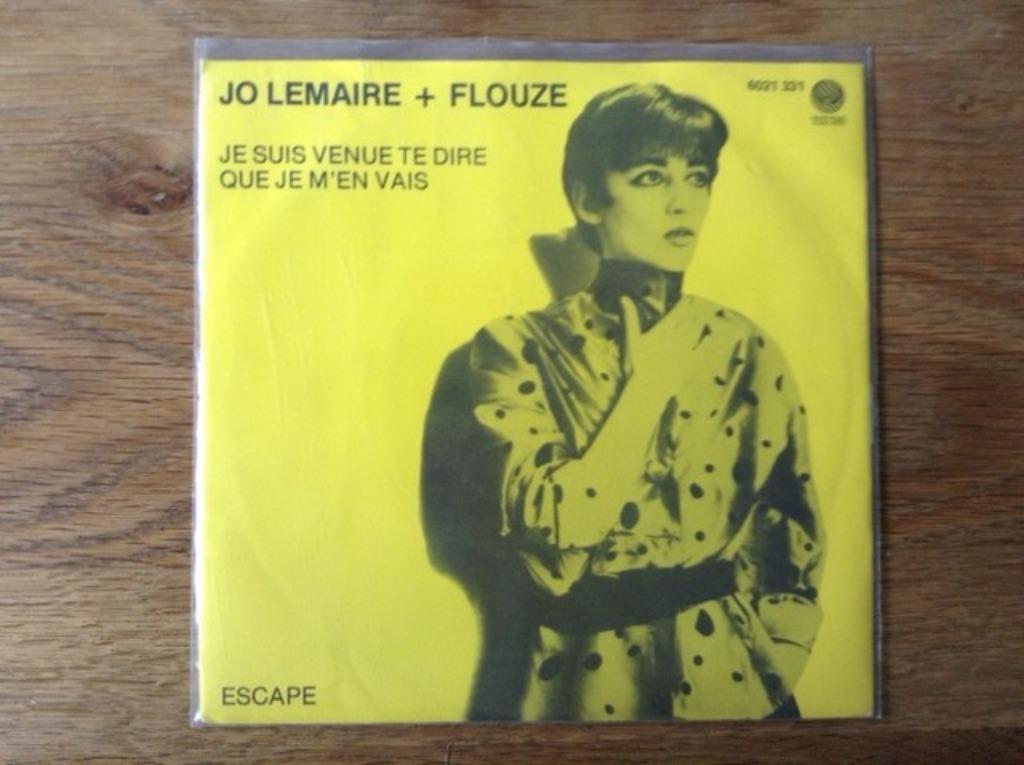 single jo lemaire + flouze, CD & DVD, Vinyles Singles, Pop, Enlèvement ou Envoi