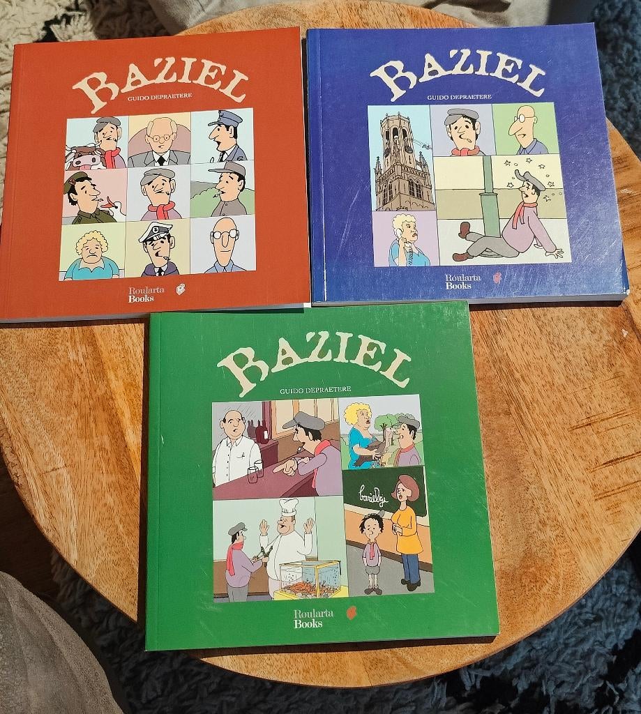 Lot van 3 stripboeken Baziel - Guido Depraetere, Boeken, Ophalen of Verzenden, Zo goed als nieuw