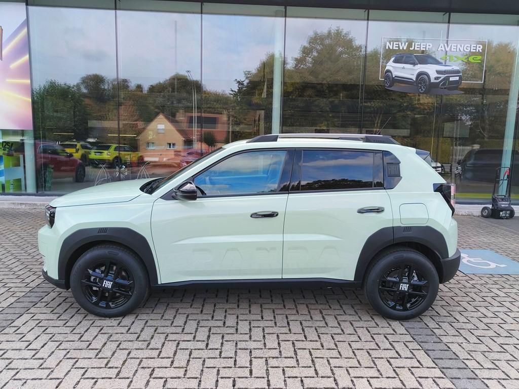 Fiat New Panda GRANDE HYBRID ICON * CARPLAY * PARKEERSENSOR, Auto's, Fiat, Automaat, Panda, Parkeersensor, Blauw