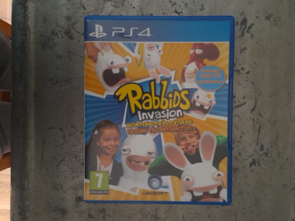 PS4 Rabbids Invasion, Games en Spelcomputers, Verzenden, Zo goed als nieuw, Vanaf 7 jaar