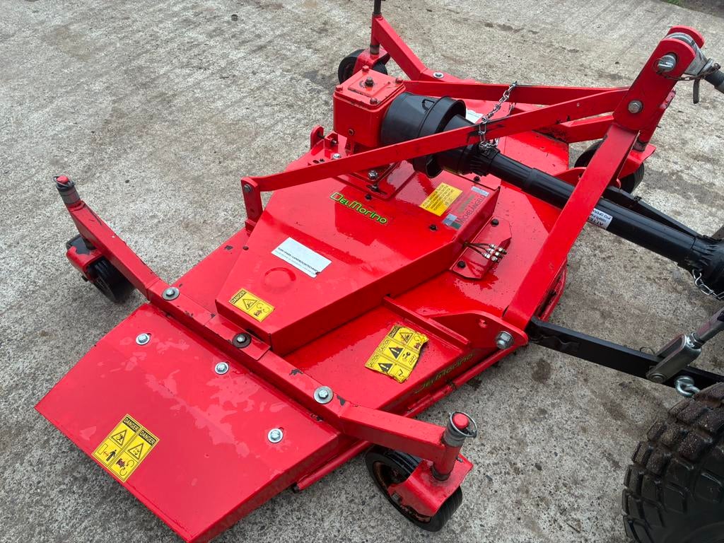Cirkelmaaier Delmorino voor minitractor, Cirkelmaaier, Ophalen