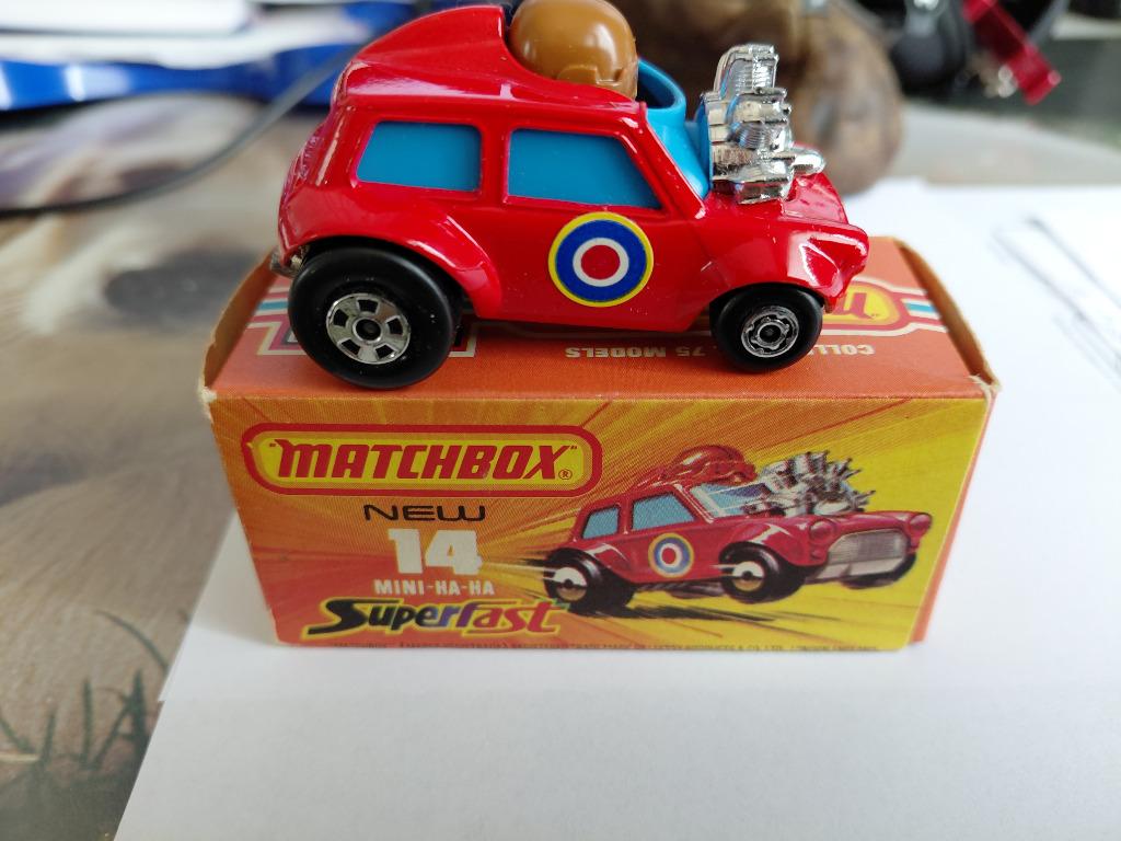 Matchbox 14e Mini Ha Ha Type "J" box, Hobby en Vrije tijd, Ophalen of Verzenden, Zo goed als nieuw, Auto