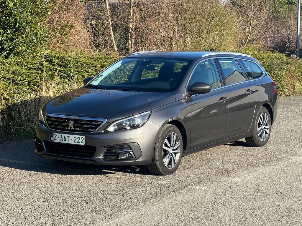 peugeot 308 break 2019 1.6 diesel, Auto's, Peugeot, Stof, Euro 6, 4 cilinders, Bruin