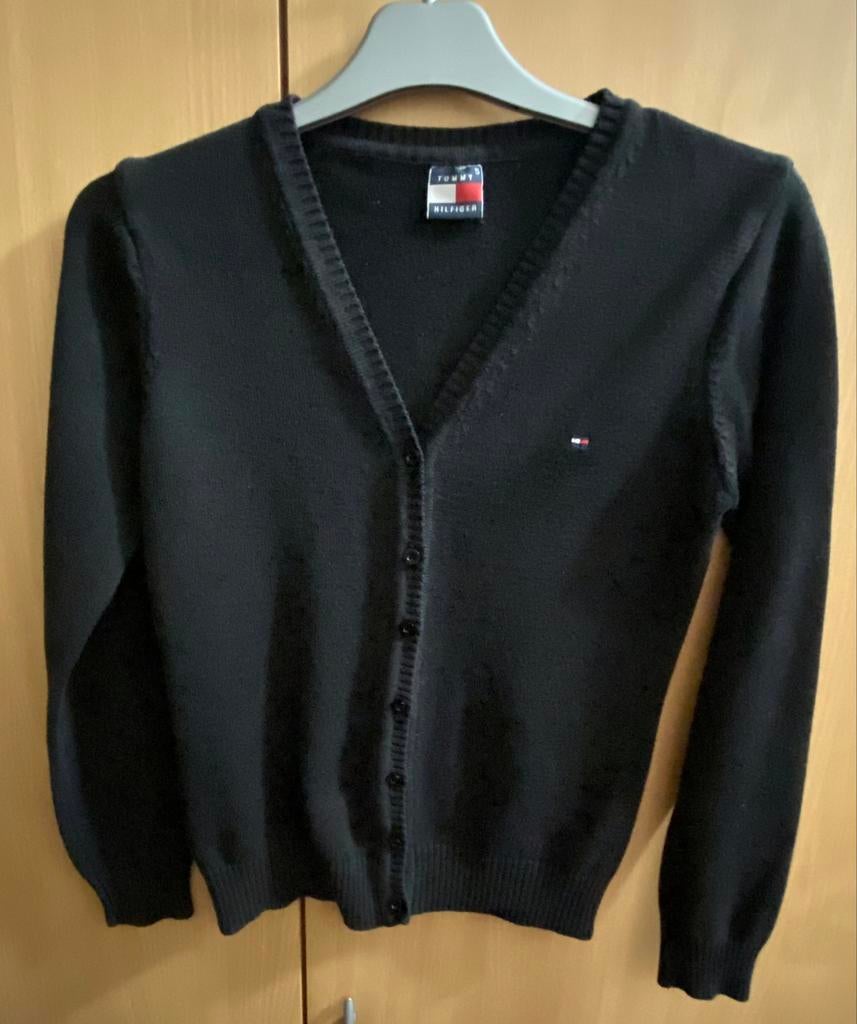 Tommy Hilfiger vest maat S, prijs €15, Kleding | Dames, Ophalen of Verzenden, Zo goed als nieuw, Zwart
