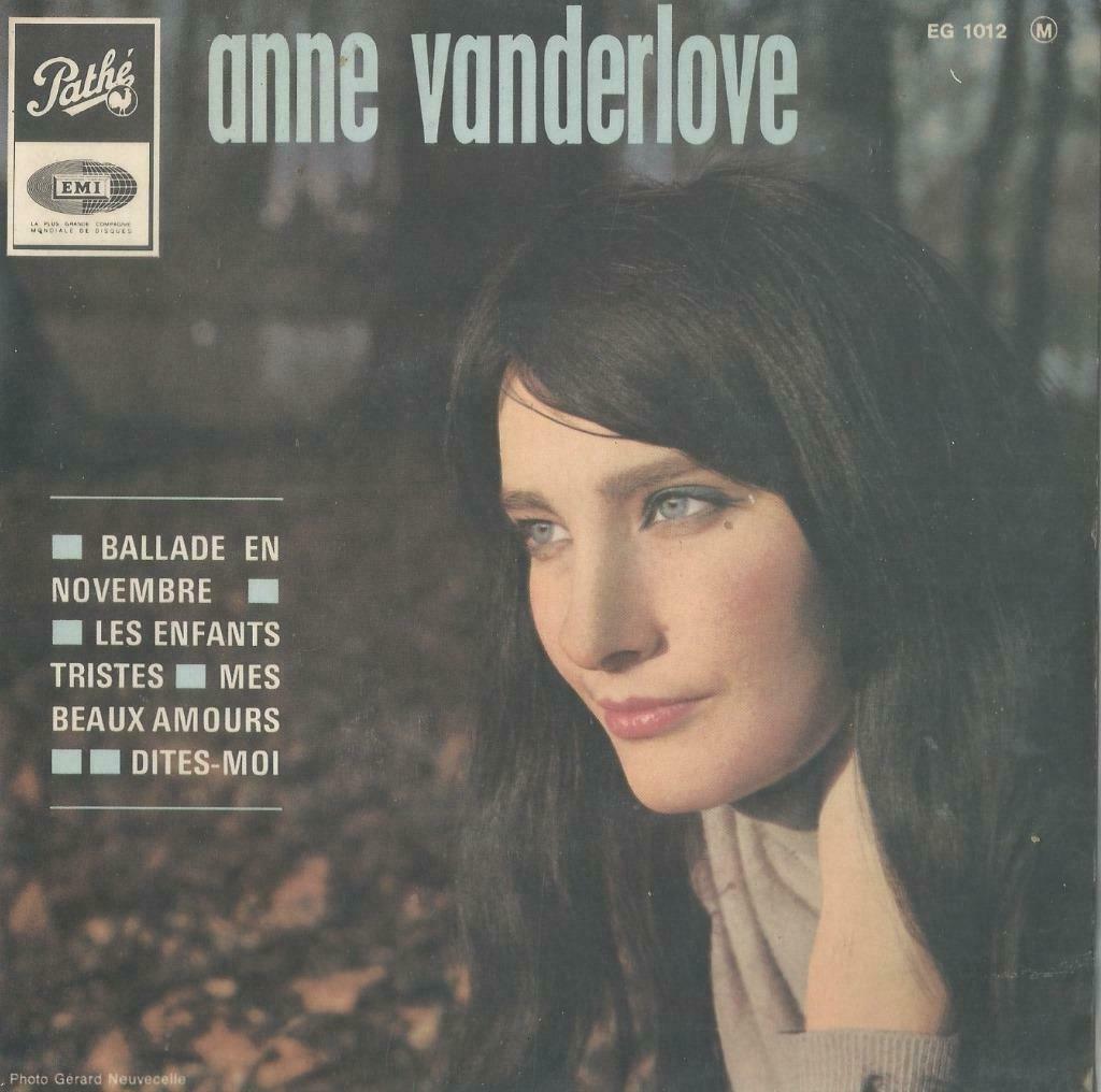 Anne Vanderlove – Ballade en novembre / Les enfants tristes, Gebruikt, 7 inch, Ophalen of Verzenden, Pop