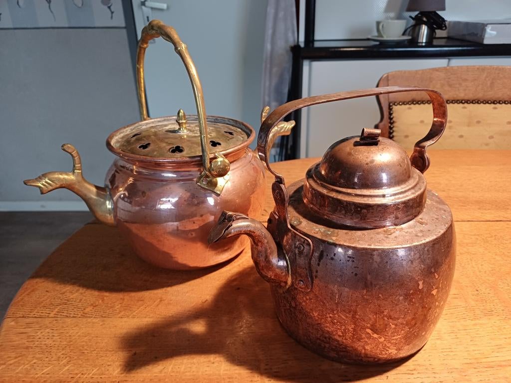 Kopere ketels oud, Enlèvement