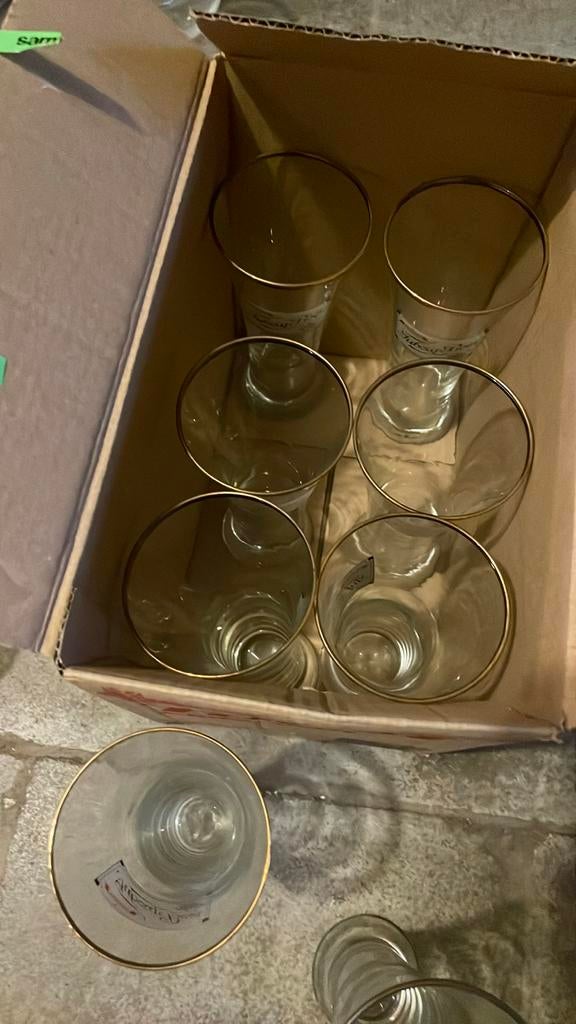 Verres à bière Tuborg, Enlèvement, Verre ou Verres, Autres marques