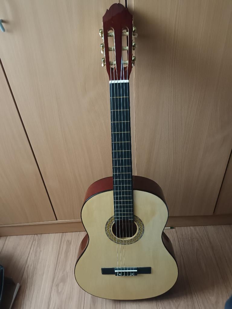 Klassieke gitaar volwassenen, merk Ashley, Ophalen, Zo goed als nieuw, Klassieke of Spaanse gitaar