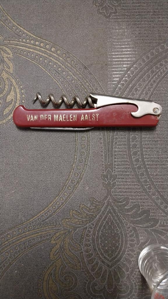 Flessenopener Van der Maelen Aalst, Verzamelen, Overige Verzamelen, Ophalen of Verzenden, Gebruikt