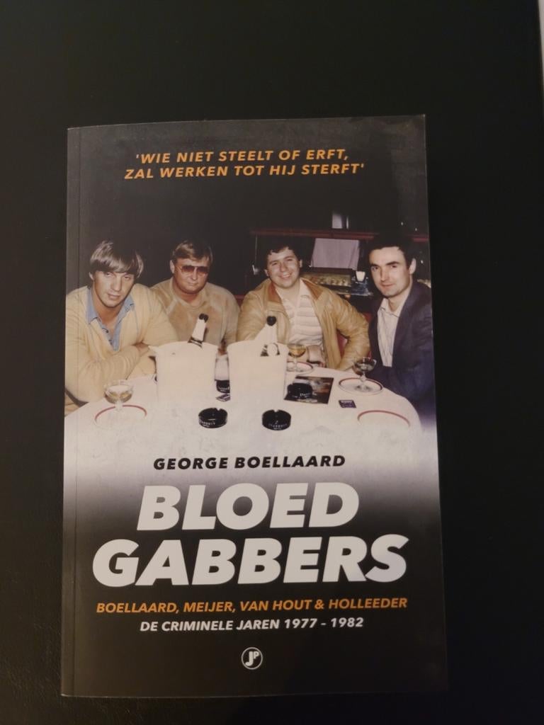 George Boellaard - Bloedgabbers, Livres, Policiers, Comme neuf, Enlèvement ou Envoi