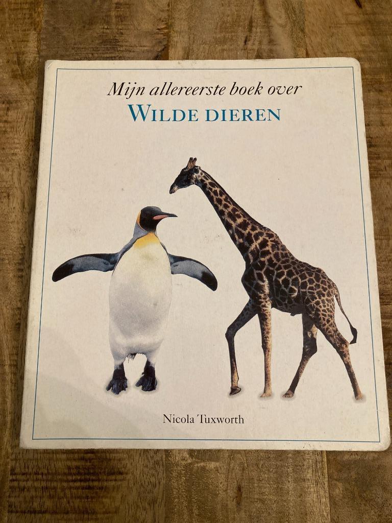 Kartonnen boek - Mijn allereerste boek over Wilde Dieren, Ophalen of Verzenden, Gelezen