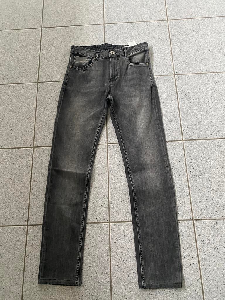 Grijze jeans van selected homme, Ophalen of Verzenden, Gedragen