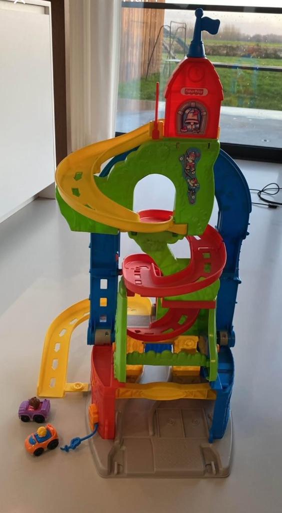 Autobaan litte people, Kinderen en Baby's, Ophalen, Zo goed als nieuw, Auto of Voertuig