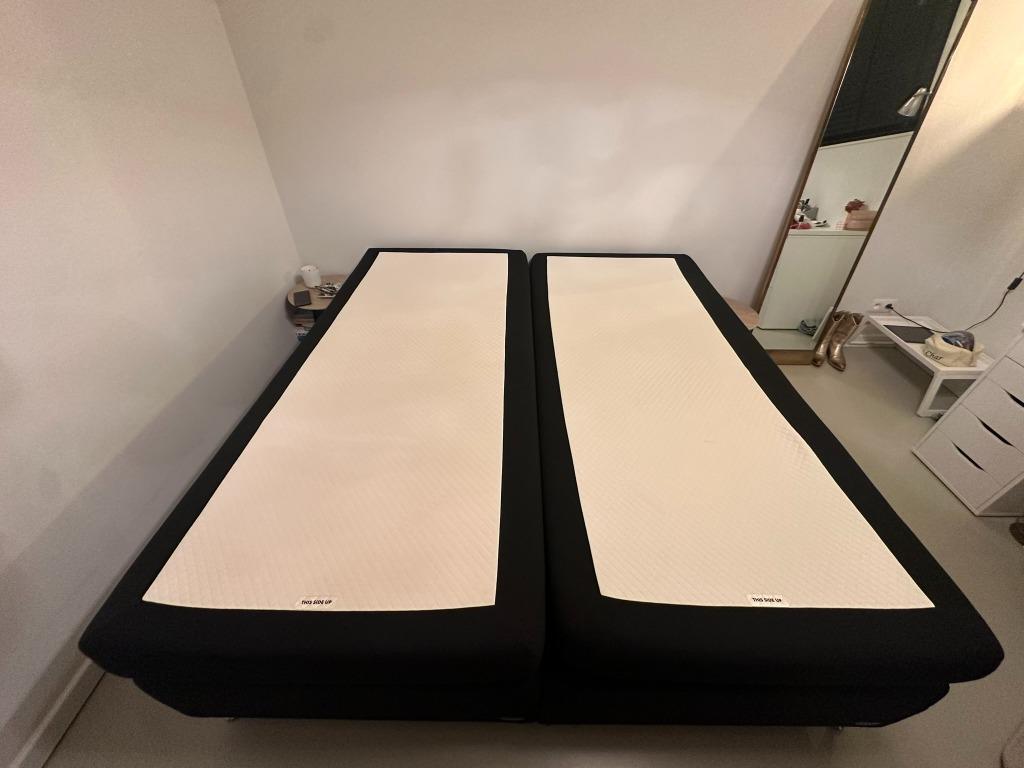 2 matrassen 90 x 200 (1x Tempur medium, 1x traagschuim hard), Matelas, Comme neuf, Enlèvement, 180 cm