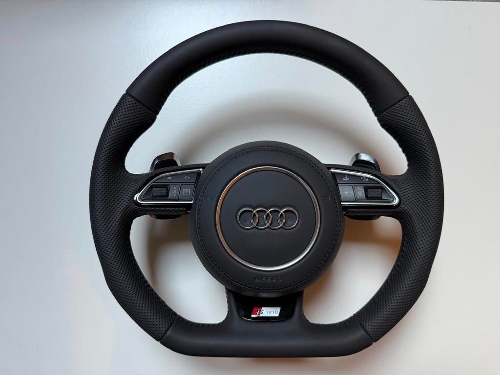 Audi A3 A4 A5 A6 Q3 Q5 Q7 S-line Stuur met Airbag & Flippers, Auto-onderdelen, Ophalen of Verzenden, Audi