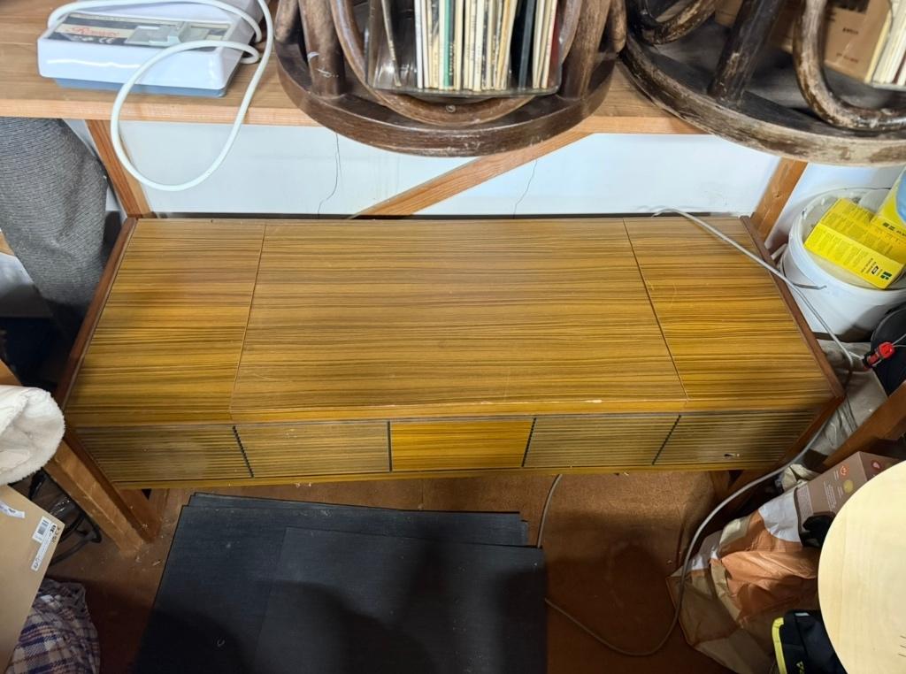 Vintage platenspeler meubel – retro jaren 60/70, Verzamelen, Retro, Huis en Inrichting, Ophalen