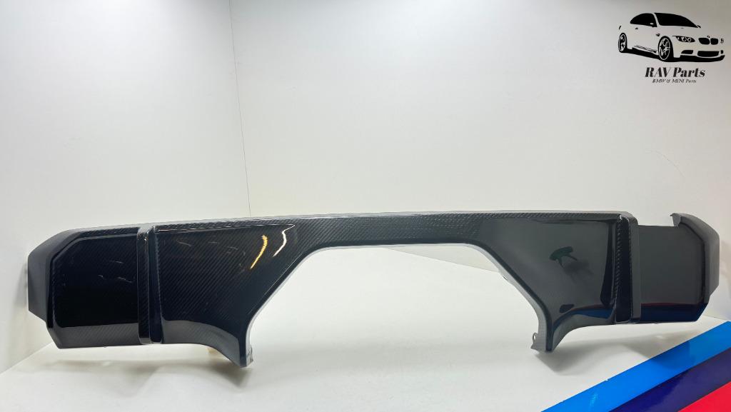 Origineel Carbon Diffusor BMW M3 M4 G80 G82 G83 5A198B7, Gebruikt, Ophalen of Verzenden, Achter, Bumper