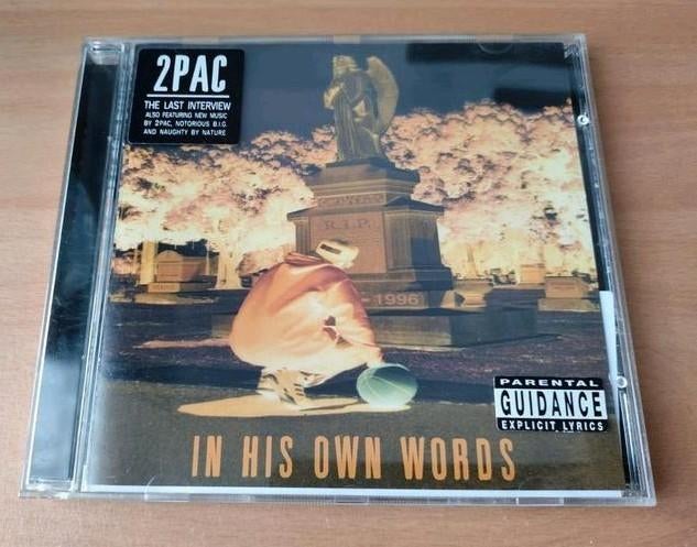 2Pac In His Own Words Rare US Version CD Nieuwstraat, Cd's en Dvd's, Ophalen of Verzenden, 1985 tot 2000, Zo goed als nieuw