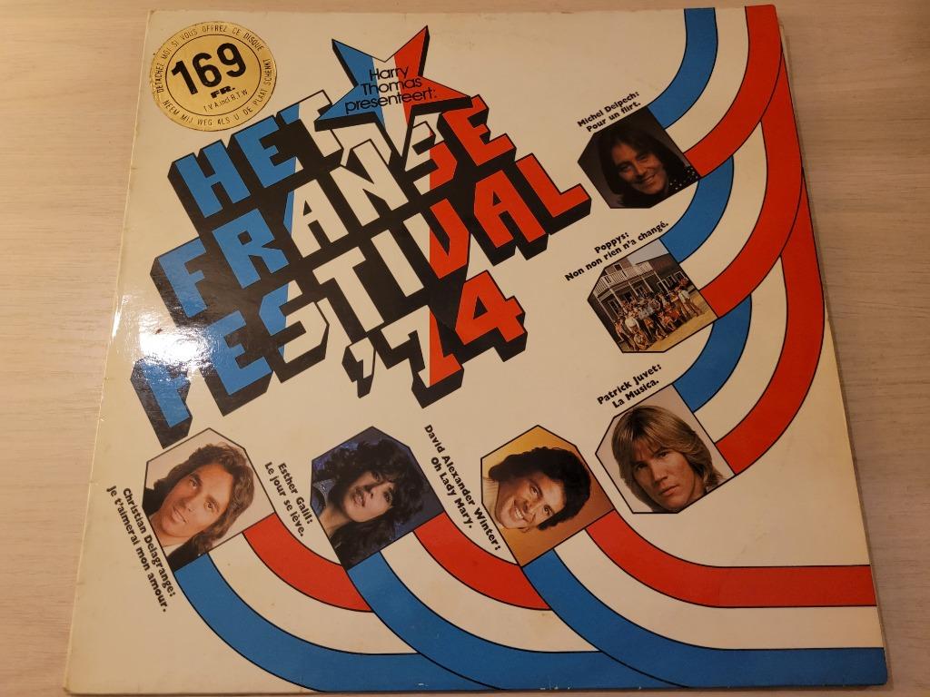 Disque vinyl 33 tours Het Franse Festival '74, Enlèvement ou Envoi, Comme neuf, Disco