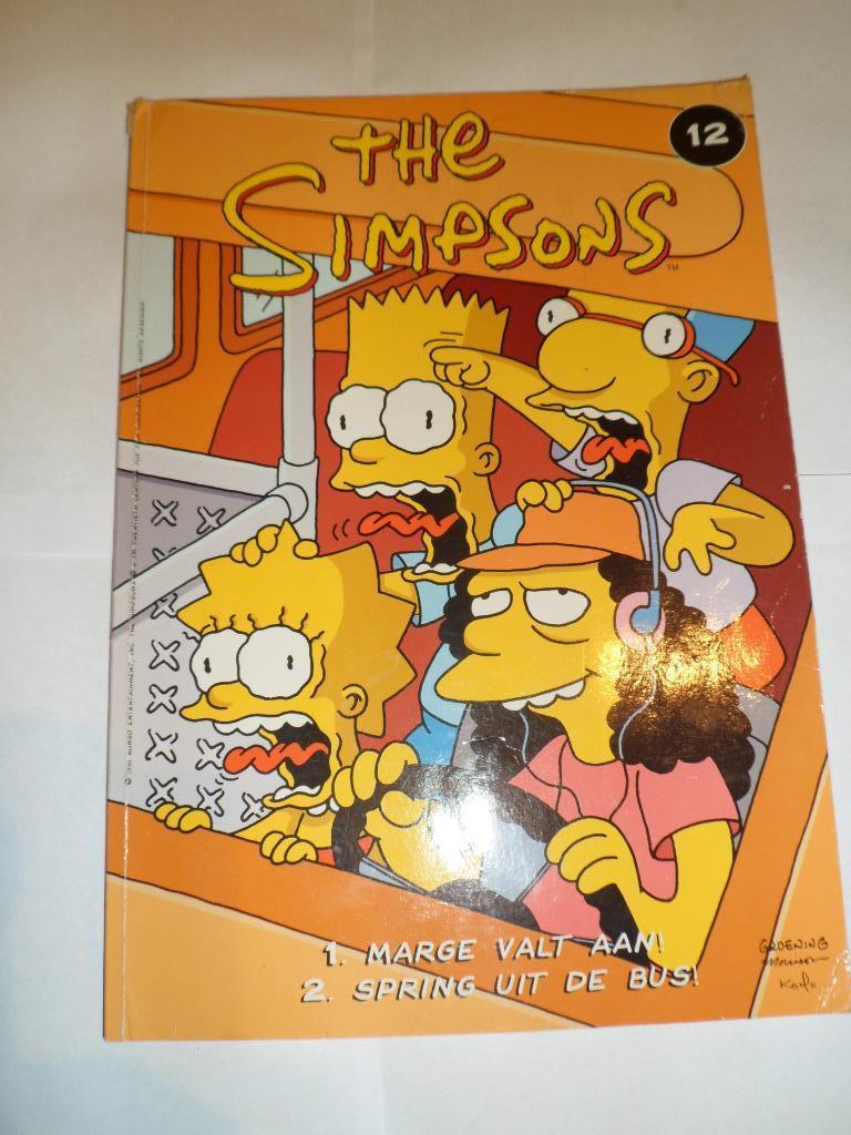 The SIMPSONS N15 stripboek: Marge valt aan-Spring uit de bus, Comics, Enlèvement ou Envoi, Comme neuf, Amérique