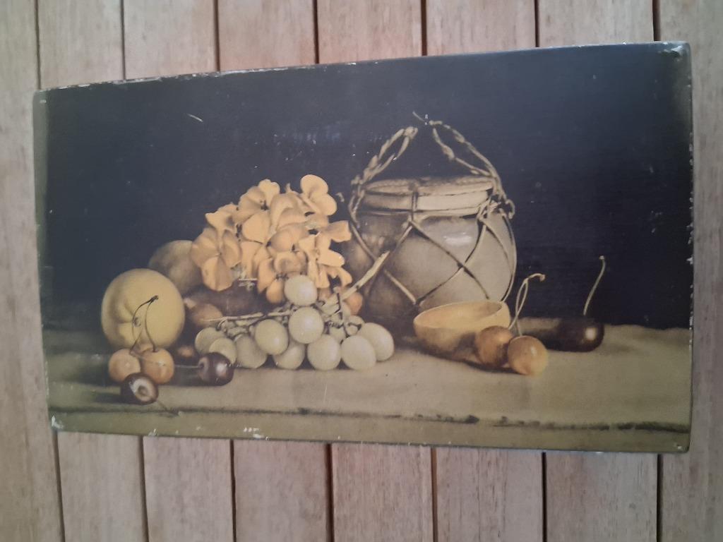vintage blikken doos - Victoria, Verzamelen, Ophalen of Verzenden