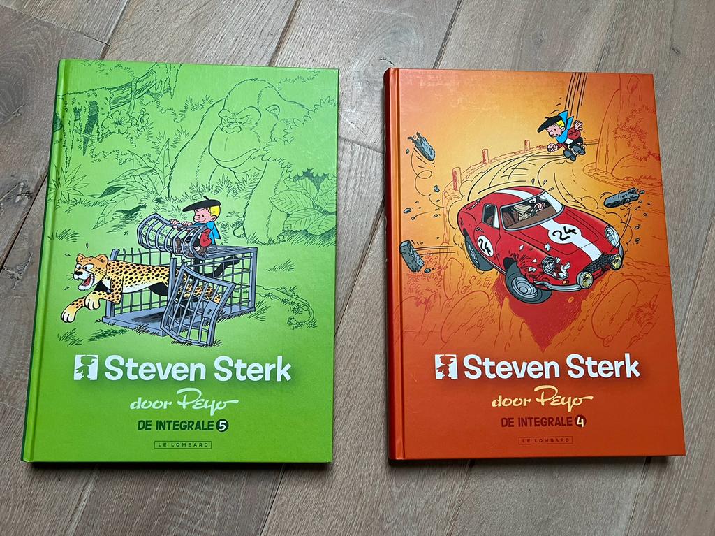Nieuwe strips Steven Sterk De Integrale 4 & 5, Boeken, Stripverhalen, Meerdere stripboeken, Ophalen of Verzenden, Nieuw, Peyo