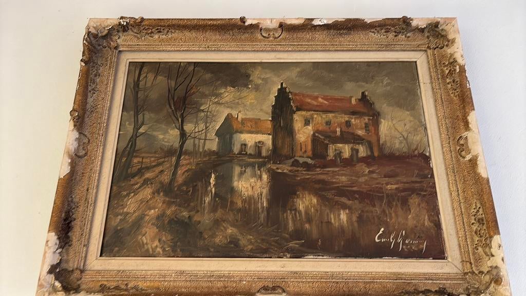 Landschap, Antiek en Kunst, Ophalen