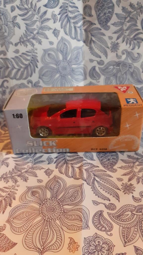 voiture miniature 1/60 eme peugeot 206 neuf (2), Ophalen of Verzenden, Nieuw, Auto's