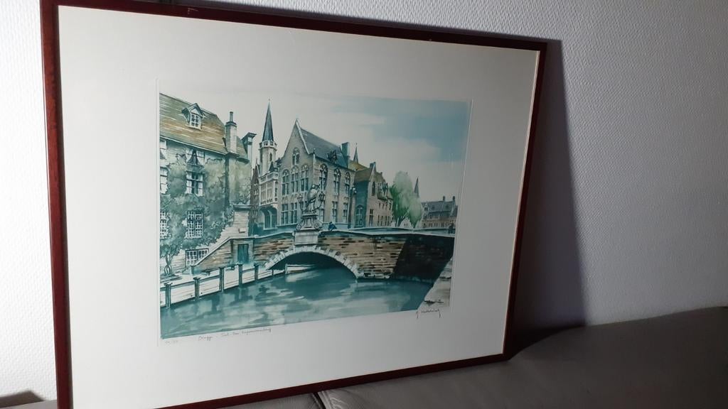 Roger en Francis hebbelinck, ets brugge., Ophalen